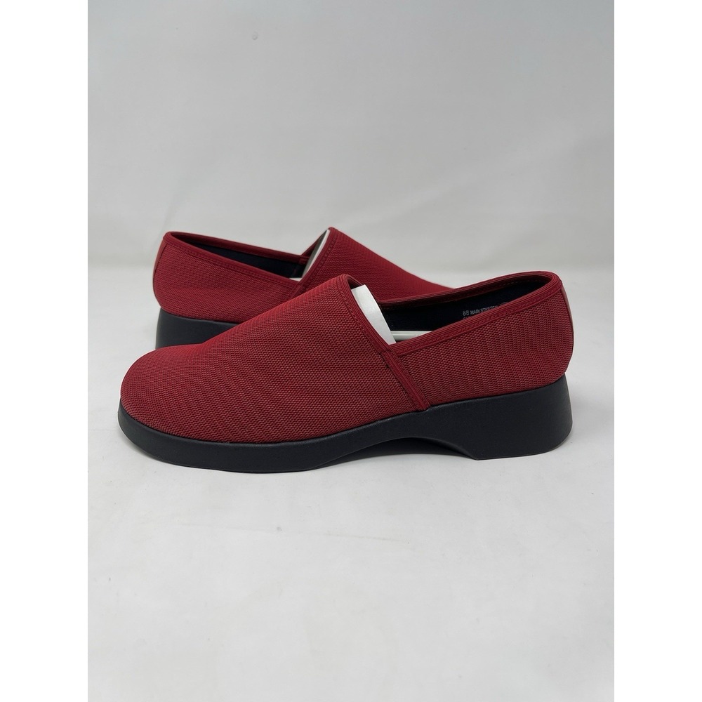 Vintage Aerosoles Main Stretch Red Slip On Shoes Womens Size 8B Comfort Casual - Picture 3 of 12